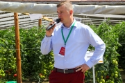 Maciej Wita (BASF) do ochrony pomidorów uprawianych w tunelach foliowych polecał fungicydy Rovral® Aquaflo 500 SC, Acrobat MZ 69 WG i Signum® 33 WG