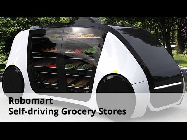 Robomart – autonomiczny pojazd dostarczający owoce i warzywa