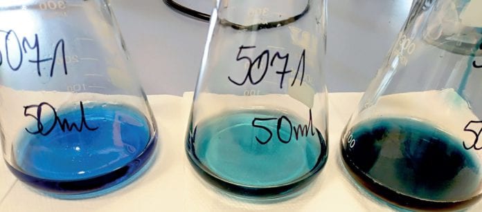 Analiza twardości wody w laboratorium