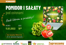Pomidor i sałaty pod osłonami – Zaproszenie na WEBINARIUM, 11.01.2022 r.