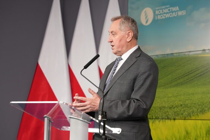 Minister Rolnictwa i Rozwoju Wsi Henryk Kowalczyk